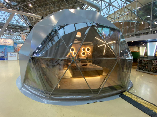 Фото - Глэмпинг – новый виток в развитии отечественного экотуризма: КуполХолл представила купольный глэмпинг на выставке «ОТДЫХ Leisure 2022»